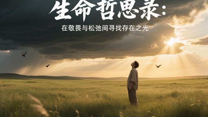 生命哲思录：在敬畏与松弛间寻找存在之光