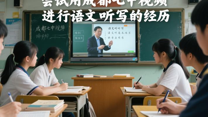 尝试用成都七中视频进行语文听写的经历