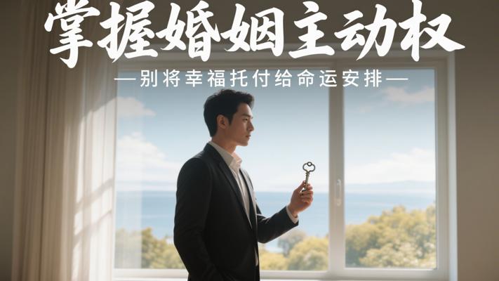 掌握婚姻主动权别将幸福托付给命运安排