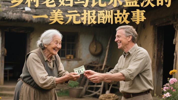 乡村老妇与比尔盖茨的一美元报酬故事