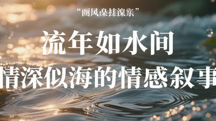 流年如水间情深似海的情感叙事