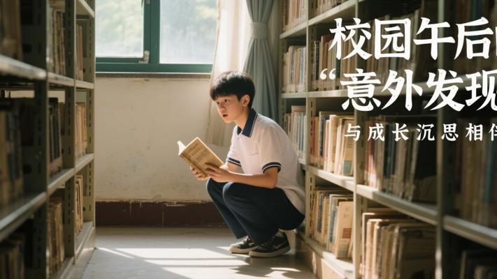 校园午后的意外发现与成长沉思
