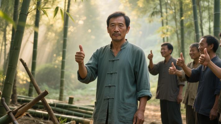 黄哥坚守竹林契约终获回报的诚信故事