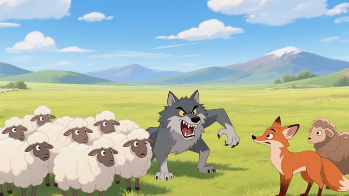 南北羊群的天敌选择寓言：竞争机制与选择权的生存博弈