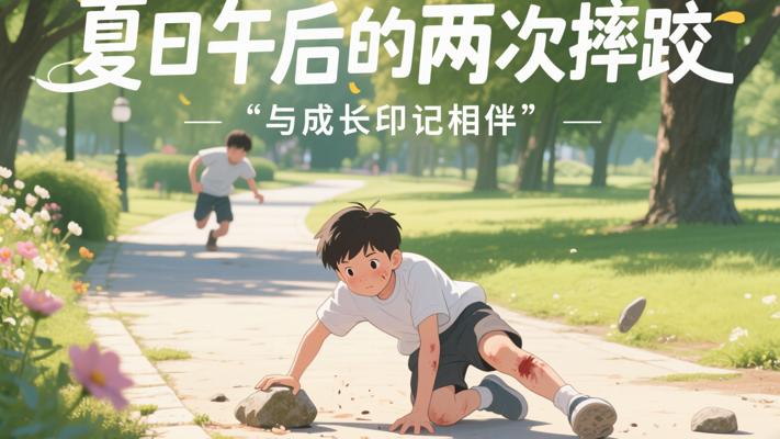 夏日午后的两次摔跤与成长印记
