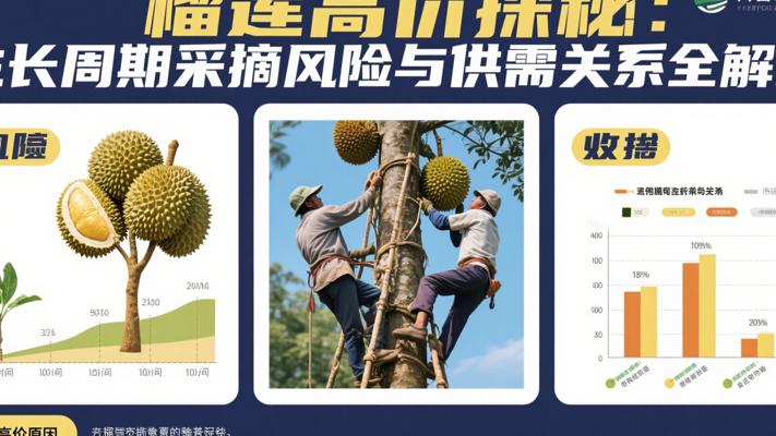 榴莲高价探秘：生长周期采摘风险与供需关系全解析