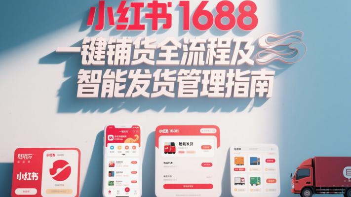小红书1688一键铺货全流程及智能发货管理指南