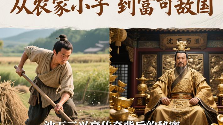 从农家小子到富可敌国 沈万三兴衰传奇背后的秘密