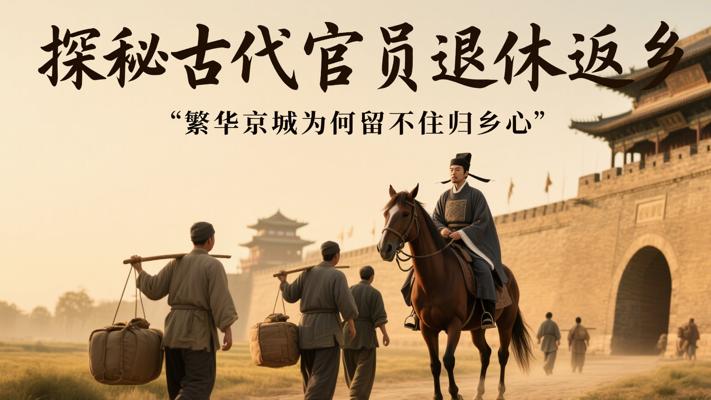 探秘古代官员退休返乡：繁华京城为何留不住归乡心