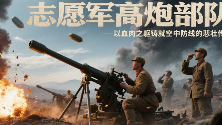 志愿军高炮部队：以血肉之躯铸就空中防线的悲壮传奇