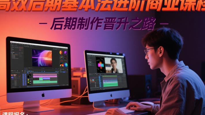 《高效后期基本法进阶商业课程》：后期制作晋升之路