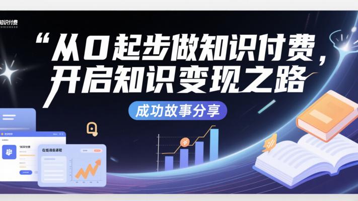 从0起步做知识付费开启知识变现之路的故事