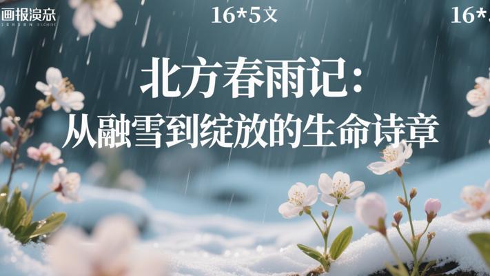 北方春雨记：从融雪到绽放的生命诗章