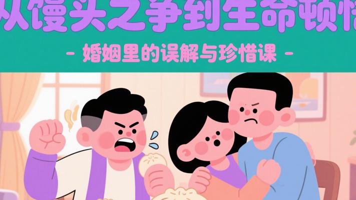从馒头之争到生命顿悟：婚姻里的误解与珍惜课