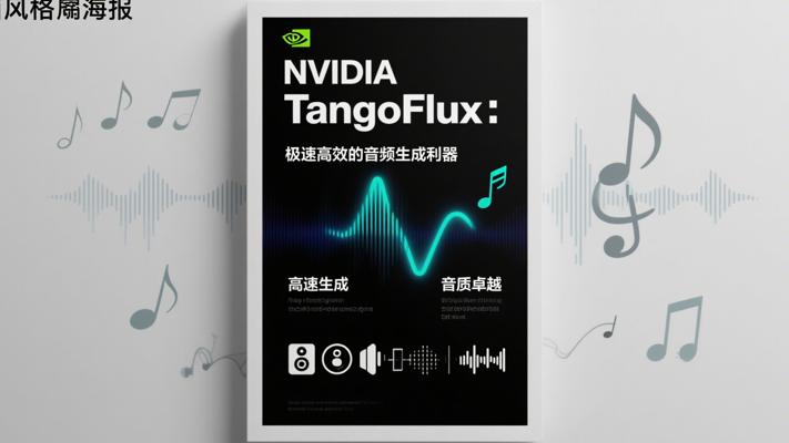NVIDIA TangoFlux：极速高效的音频生成利器