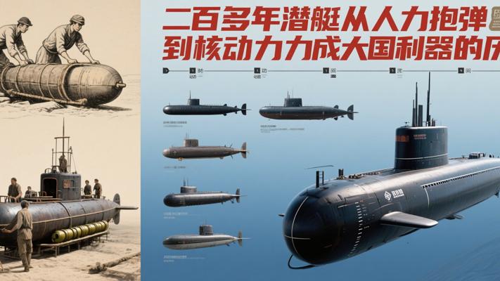 二百多年潜艇从人力抱弹到核动力成大国利器的历程