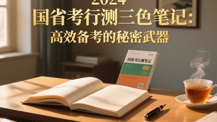 2024国省考行测三色笔记：高效备考的秘密武器