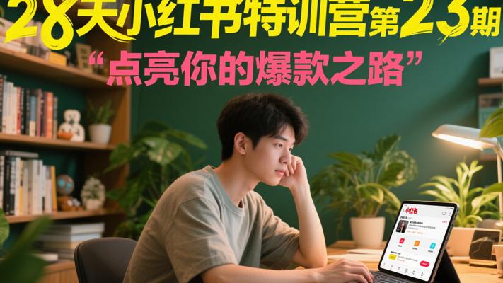 28天小红书特训营第23期：点亮你的爆款之路