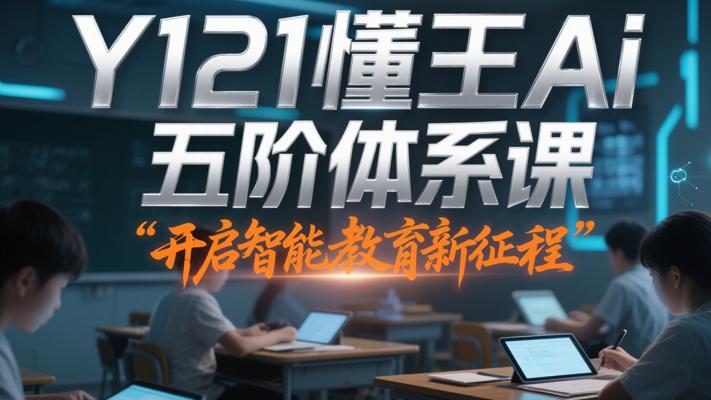 Y121懂王Ai五阶体系课：开启智能教育新征程