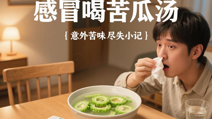 感冒时喝苦瓜汤意外发现苦味尽失的生活小记