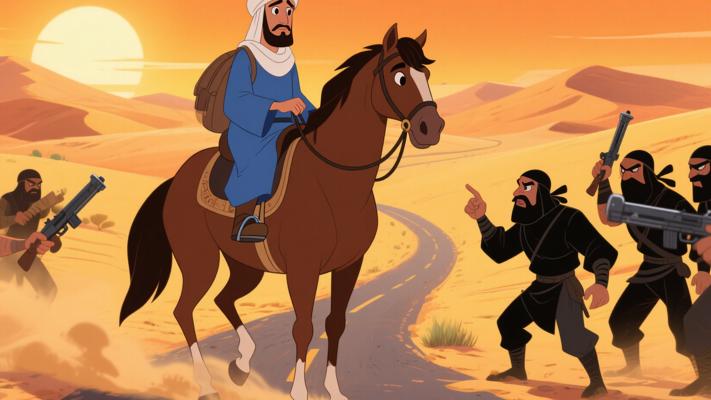 安萨里游学归来遇强盗得箴言成伟大思想家