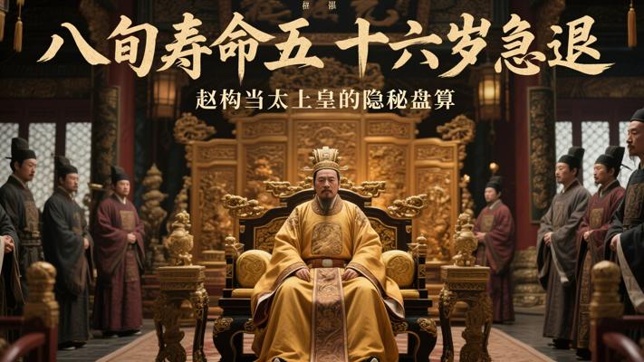 八旬寿命五十六岁急退 赵构当太上皇的隐秘盘算