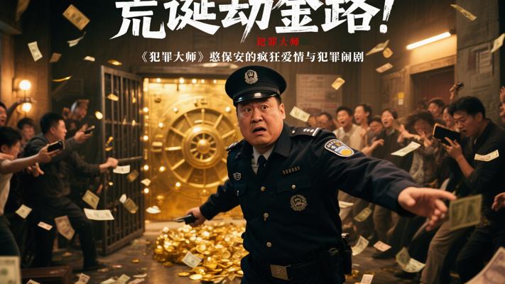 荒诞劫金路！《犯罪大师》憨保安的疯狂爱情与犯罪闹剧