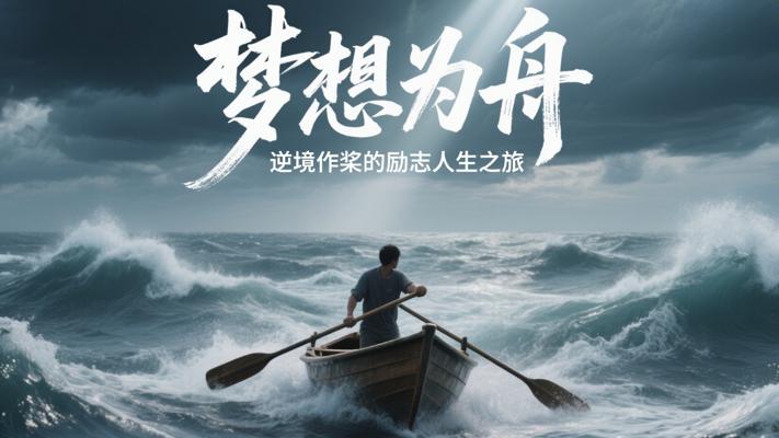 梦想为舟逆境作桨的励志人生之旅