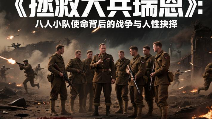 《拯救大兵瑞恩》：八人小队使命背后的战争与人性抉择