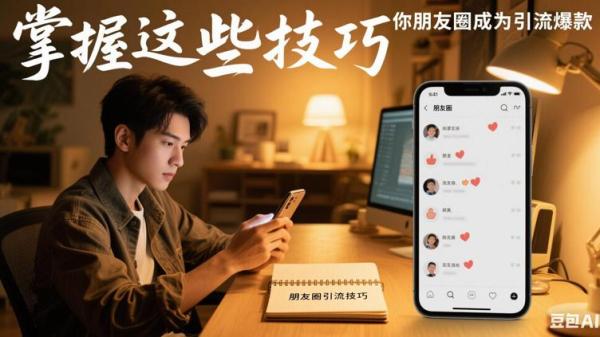 掌握这些技巧让你的朋友圈成为引流爆款
