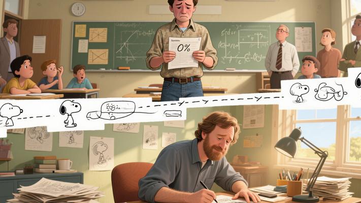 从物理零分学生到《花生》作者舒尔茨的逆袭故事