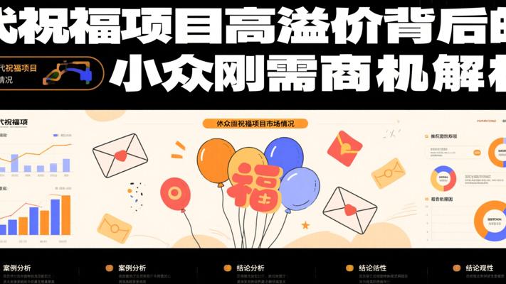 代祝福项目高溢价背后的小众刚需商机解析