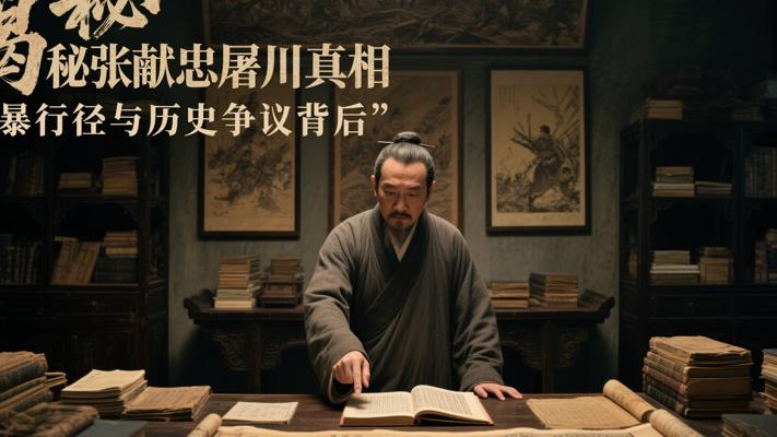 揭秘张献忠屠川真相：残暴行径与历史争议背后