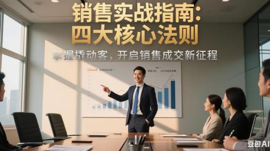 销售实战指南：四大核心法则撬动客户成交的底层逻辑