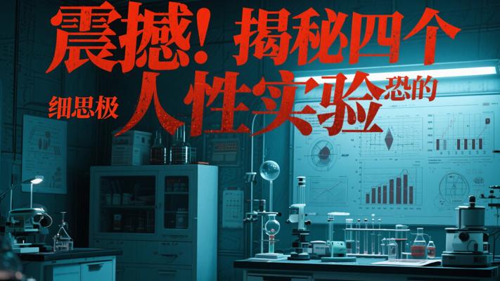 震撼！揭秘四个细思极恐的人性实验