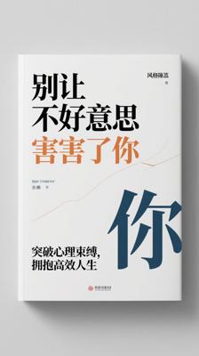 《别让不好意思害了你》：突破心理束缚，拥抱高效人生