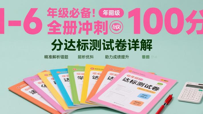 1-6年级必备！全册冲刺100分达标测试卷详解