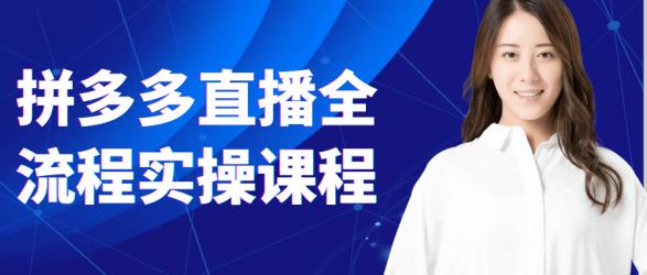 拼多多直播全流程实操课程【】