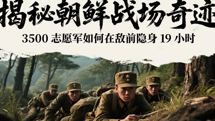 揭秘朝鲜战场奇迹：3500志愿军如何在敌前隐身19小时
