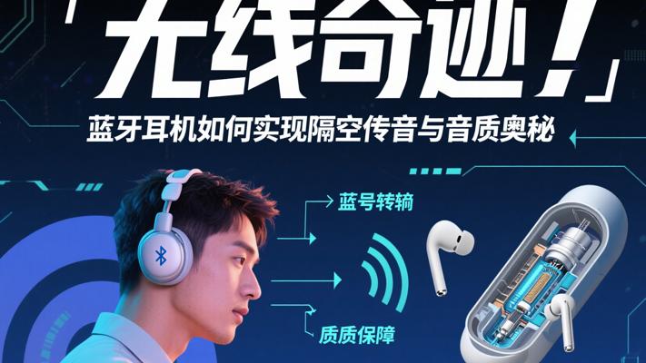 无线奇迹：蓝牙耳机如何实现隔空传音与音质奥秘