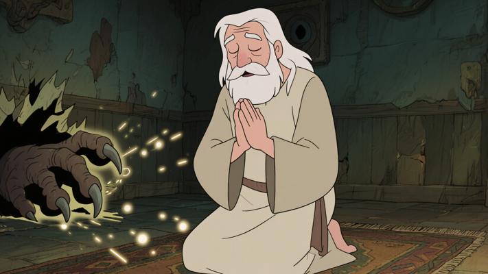 诺亚虔诚祈祷八十载求公正却得意外结局