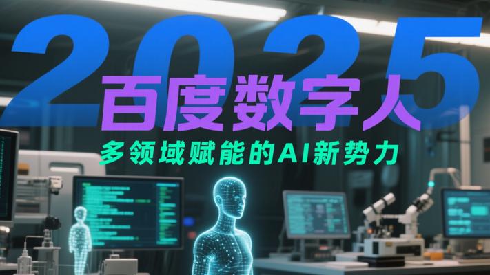 2025百度数字人：多领域赋能的AI新势力