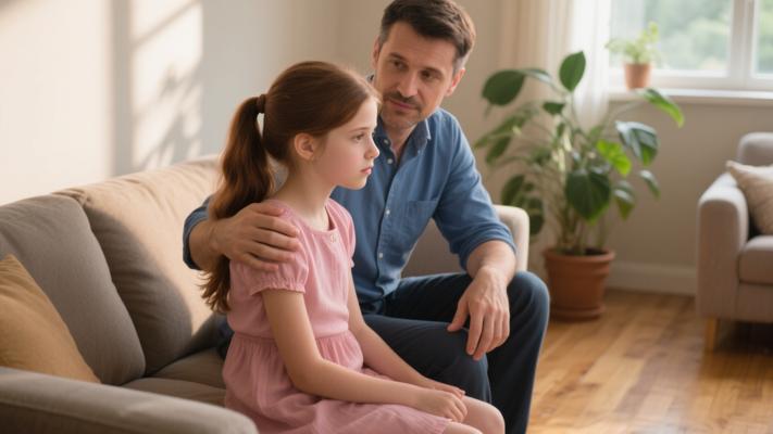 索尼亚在父亲引导下学会自己拿主意的成长故事