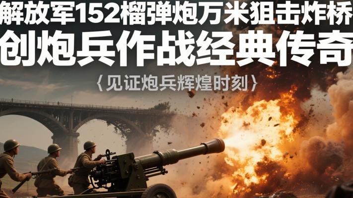 解放军152榴弹炮万米狙击炸桥创炮兵作战经典传奇