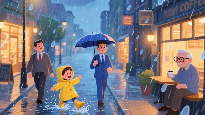 下雨哲学：论困境中选择的多元视角与生存智慧