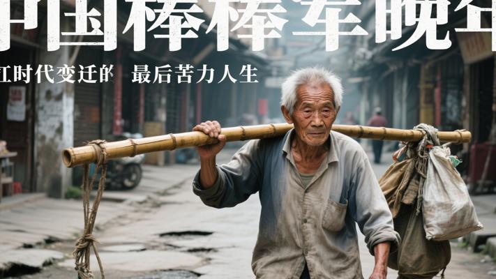 中国棒棒军晚年肩扛时代变迁的最后苦力人生