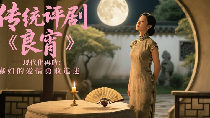 传统评剧《良宵》现代化再造：寡妇的爱情勇敢追述