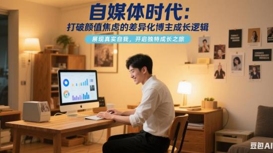 自媒体时代：打破颜值焦虑的差异化博主成长逻辑