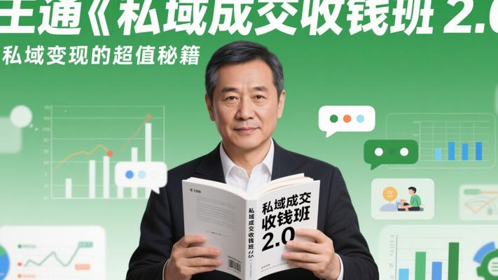 王通《私域成交收钱班2.0》：私域变现的超值秘籍