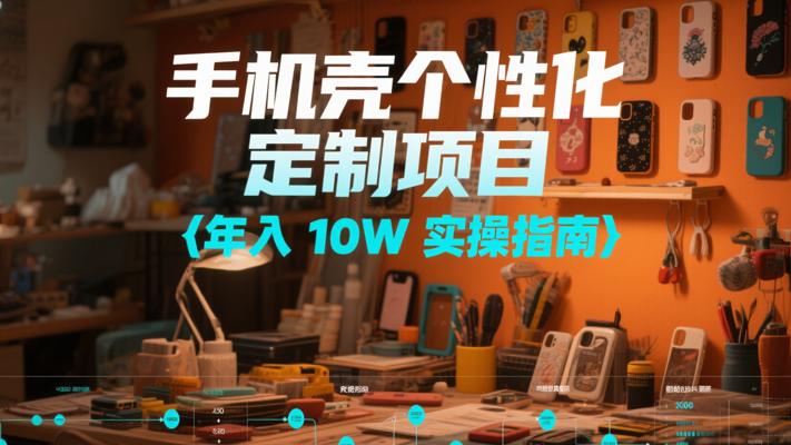 手机壳个性化定制项目年入10W实操指南